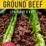 spicy ground beef Asian recipe