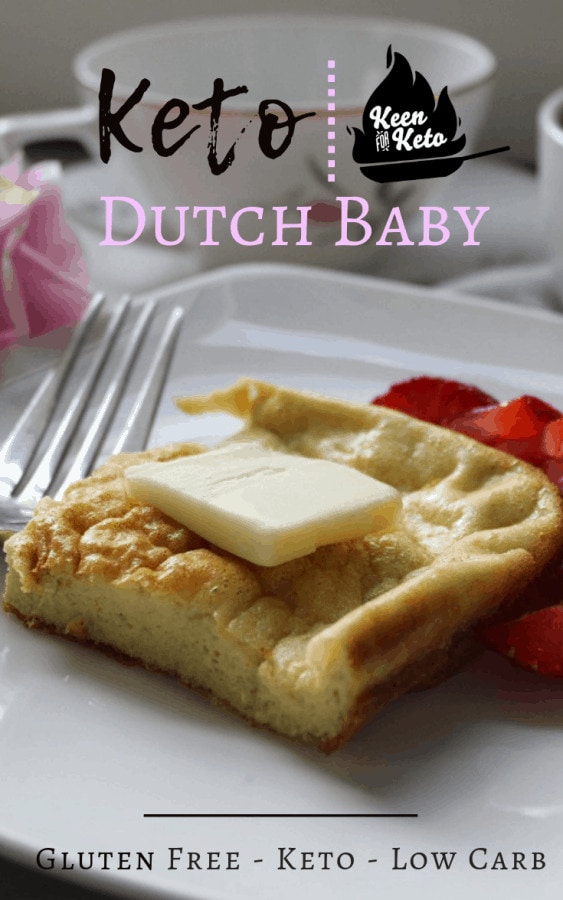 Keto Dutch Baby, Gluten Free - Keto - Low Carb.