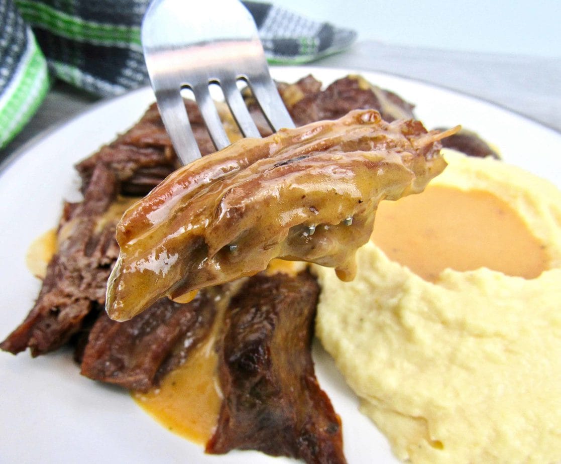 Keto Instant Pot Roast on a plate.