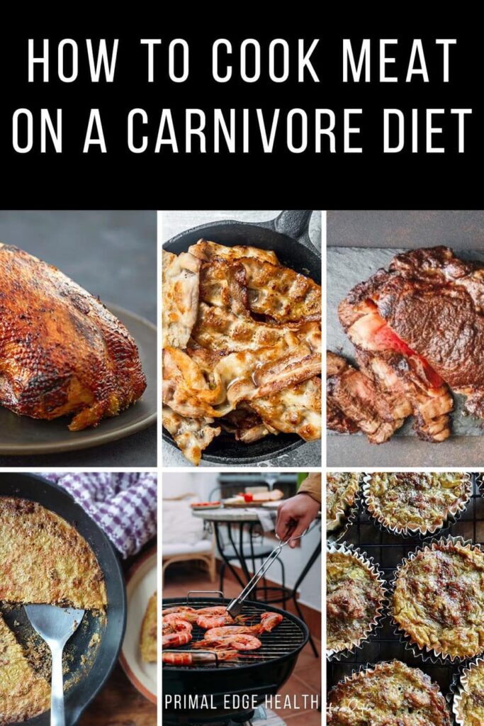 cooking food on a carnivore diet