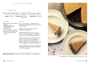 Recipe for Dairy-Free Peanut Butter Cup Cheesecake.