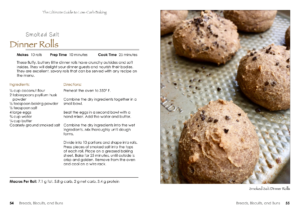 A recipe for Smoked Salt Dinner Rolls.