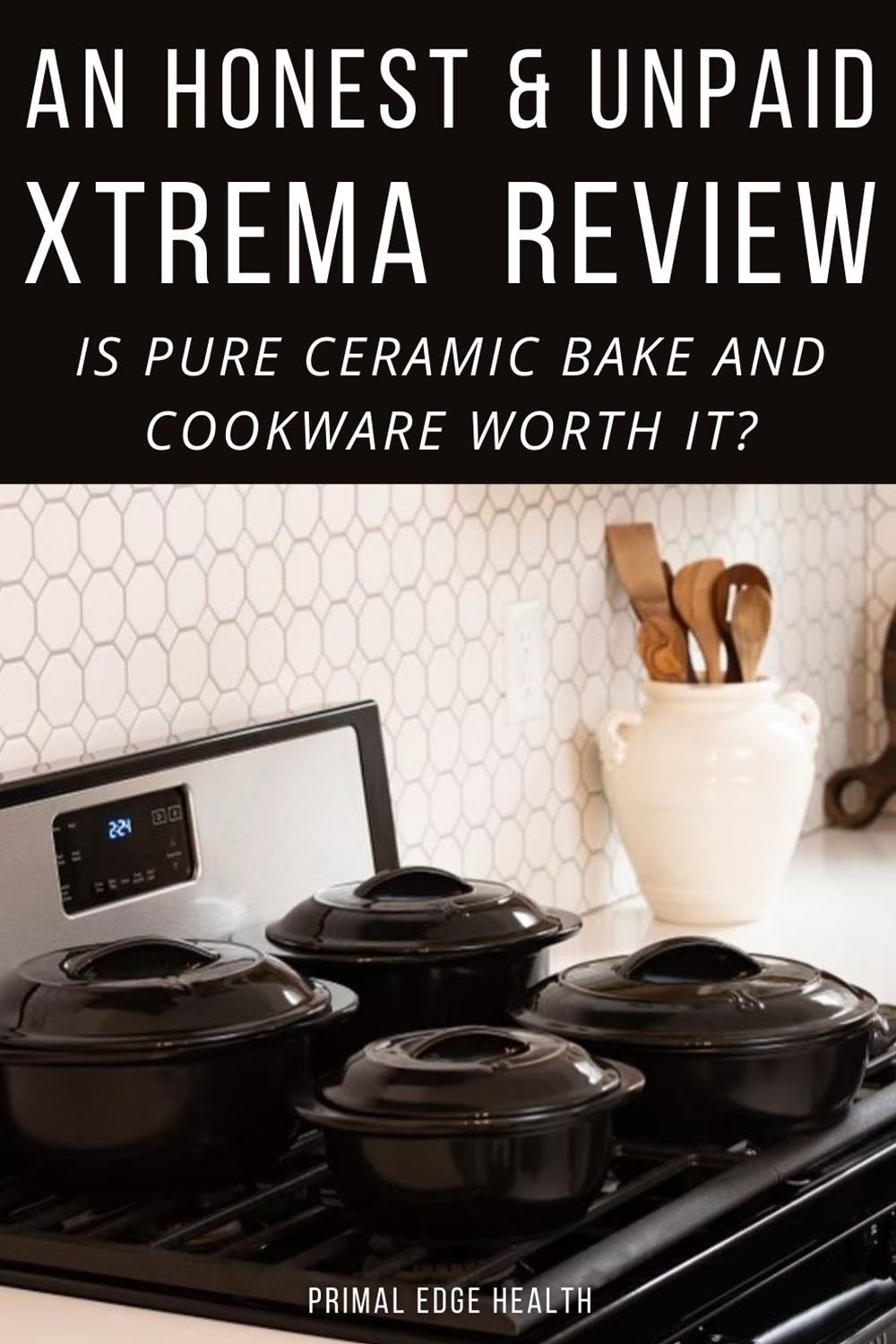 Xtrema Pure Ceramic Cookware  All-Natural Healthy Cookware