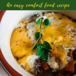 Keto Shepherd's Pie with Mashed Cauliflower - by Primal Edge Health.