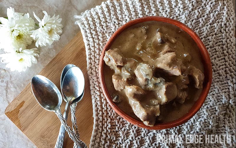 beef stroganoff keto