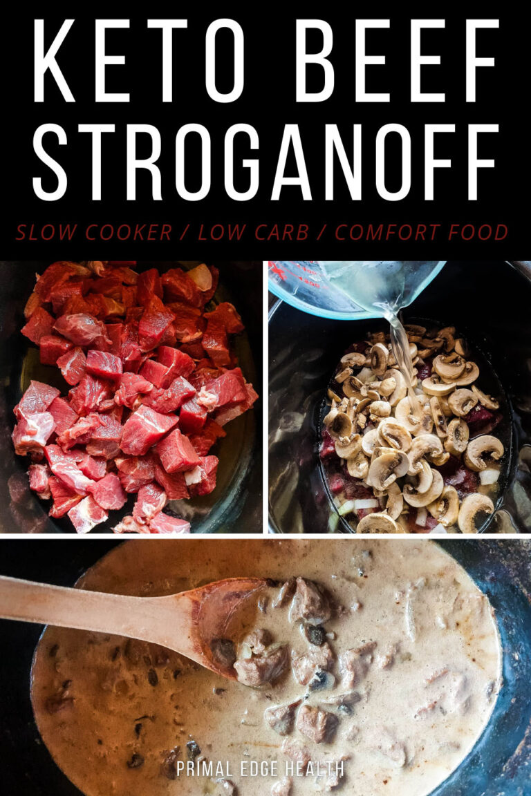 Keto Beef Stroganoff (Crock Pot Slow Cooker)