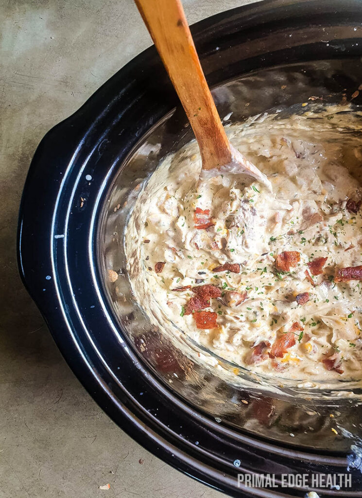 Low carb crack chicken