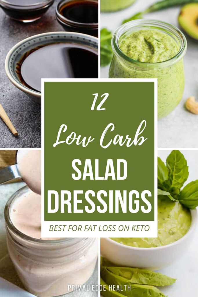 Keto homemade salad dressing