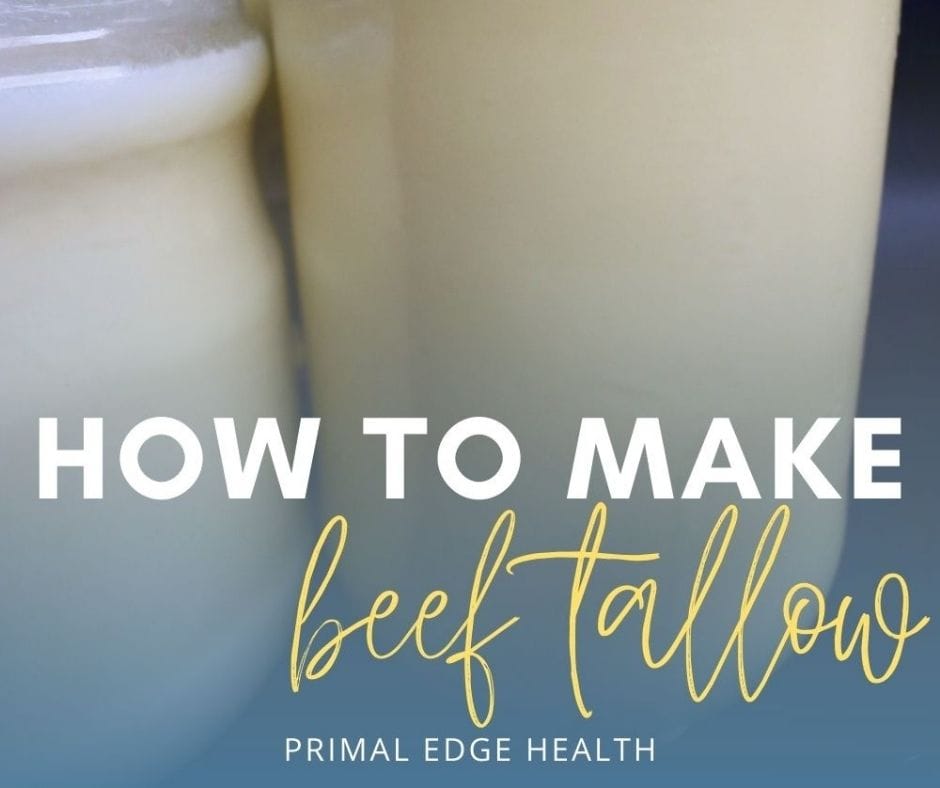 How to Render Beef Tallow Primal Edge Health