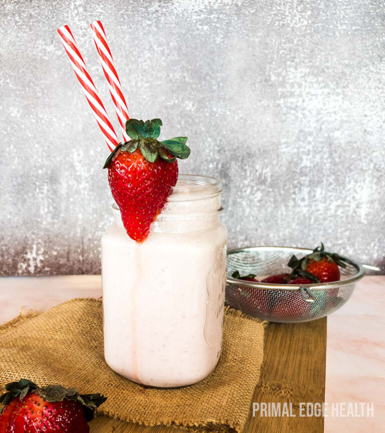 Keto Strawberry Cheesecake Smoothie