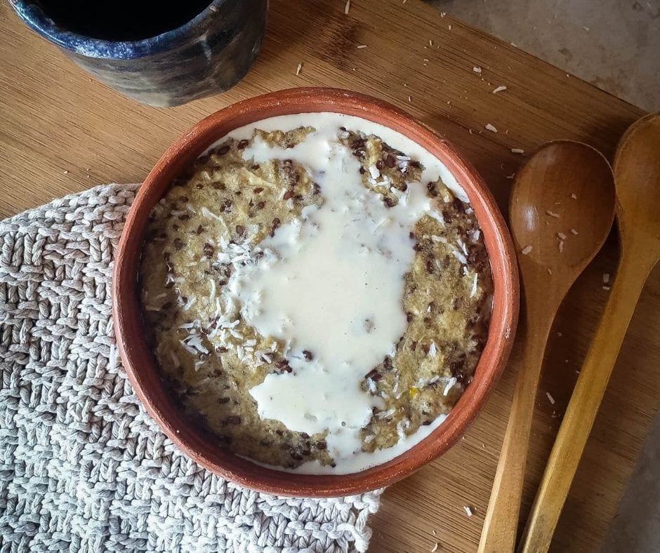 Hot Keto Cereal (DairyFree, LowCarb) Primal Edge Health