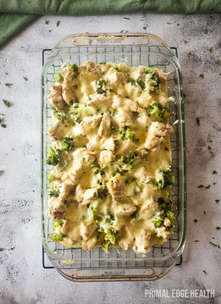 Chicken Alfredo no pasta