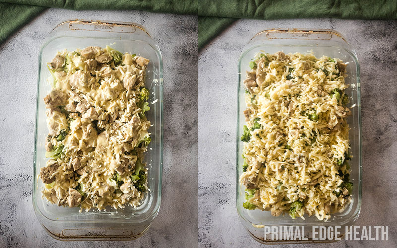 Chicken broccoli alfredo keto