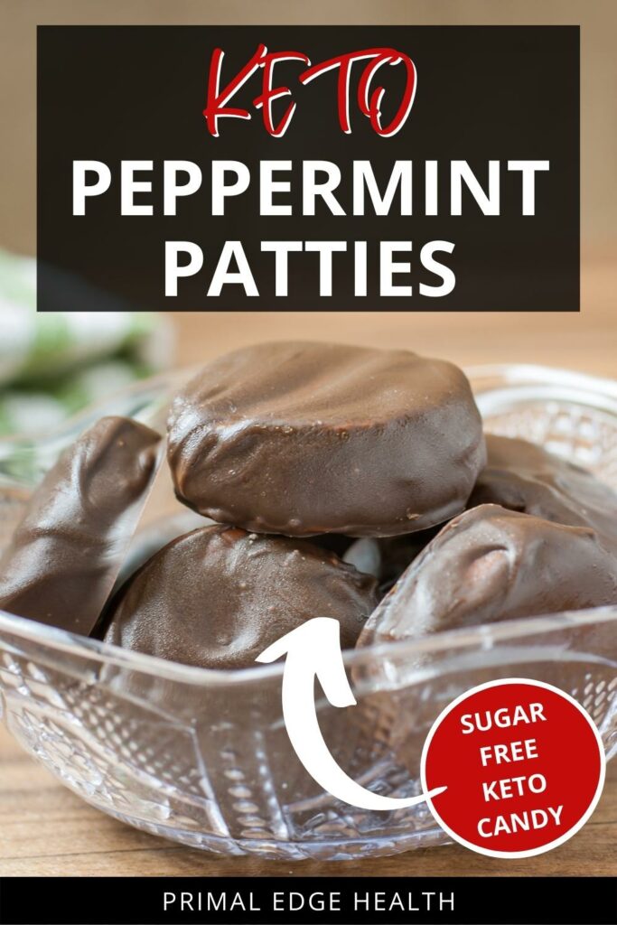 keto peppermint patty fat bombs