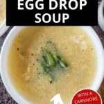 Keto Egg Drop Soup - by Primal Edge Health.