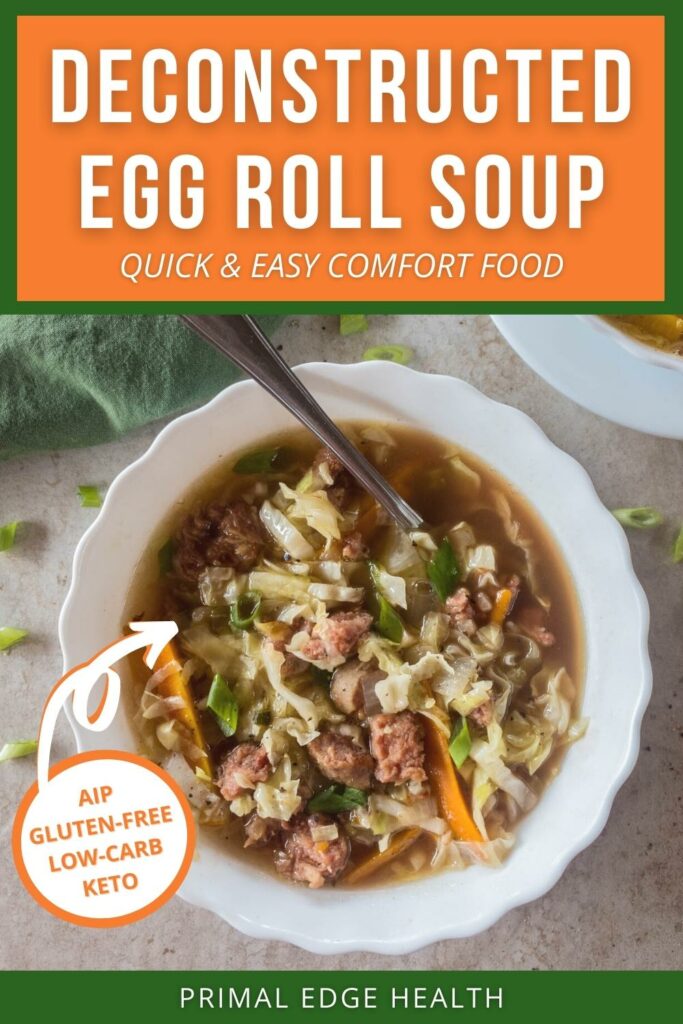 egg roll soup keto