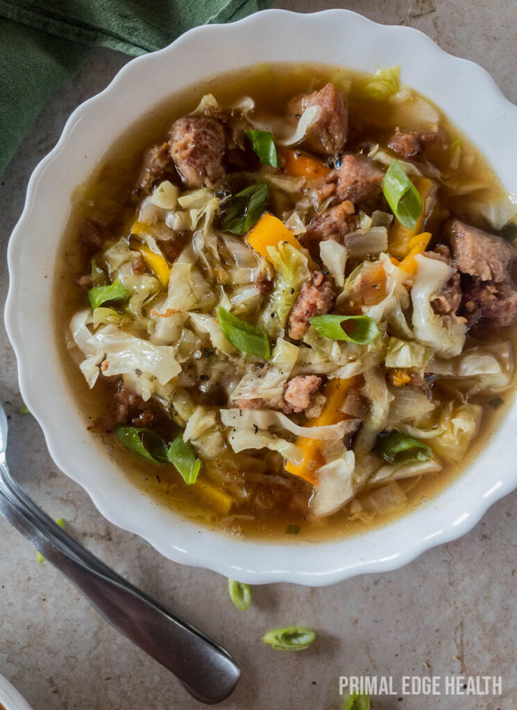 pork egg roll soup