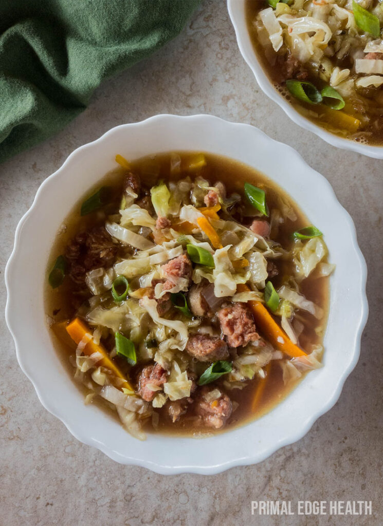 AIP egg roll soup