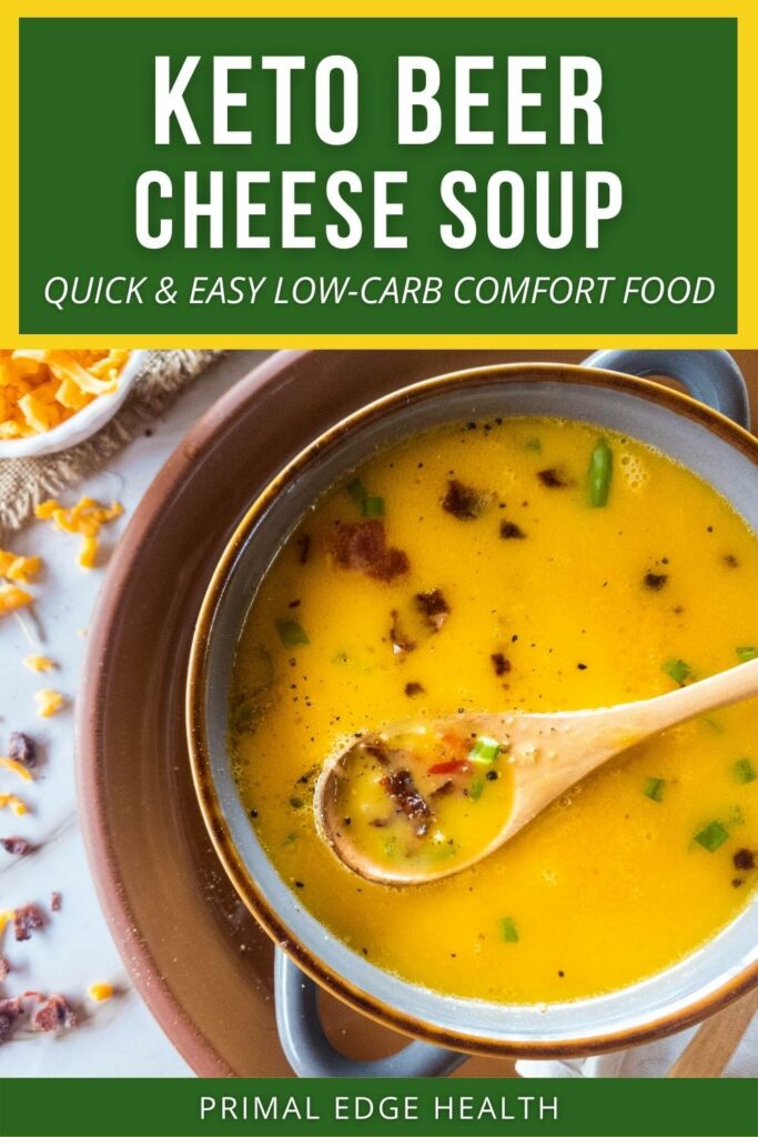 Beer cheese soup keto