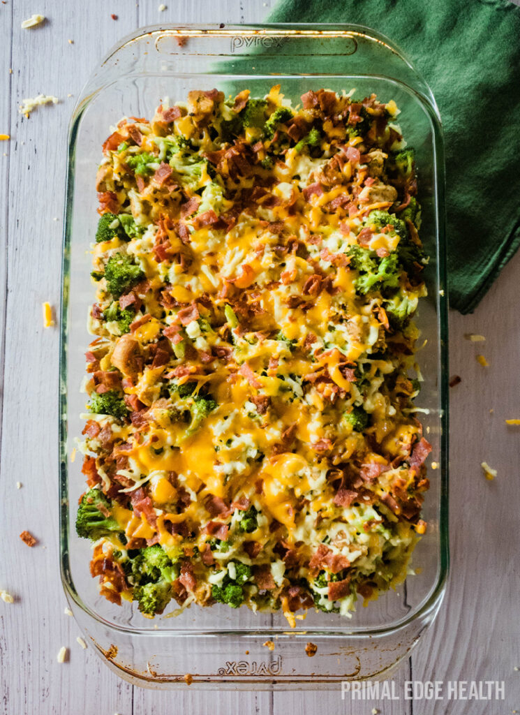 chicken broccoli casserole keto