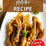 Chicken Feet Adobo Recipe - by Primal Edge Health.