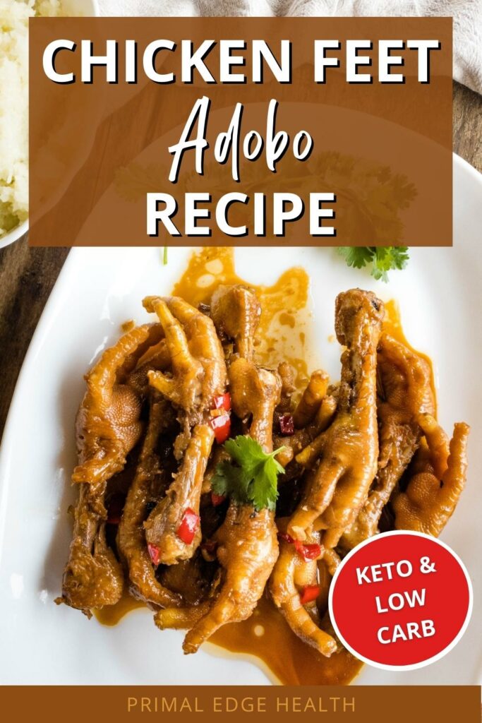 Chicken feet adobo recipe.