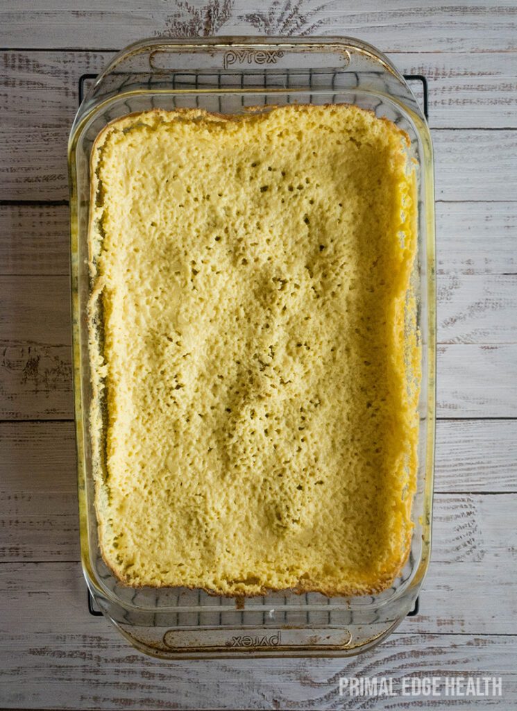 Keto ooey gooey butter cake recipe