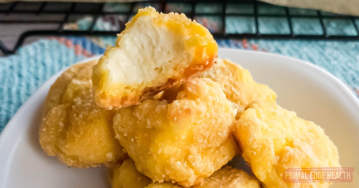 GlutenFree Keto Cheese Curds (CarnivoreFriendly)
