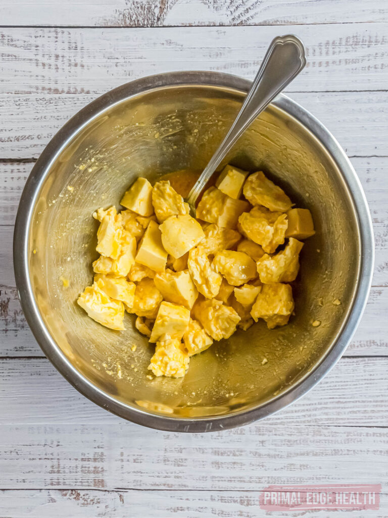 Keto fried cheese