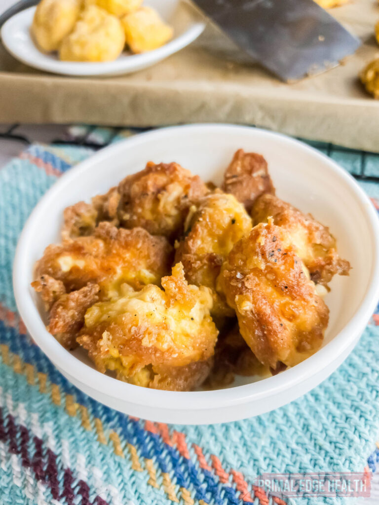 Baked cheese curds gluten free
