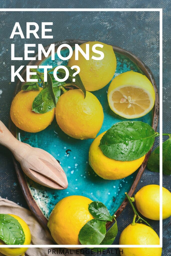 Are lemons keto?