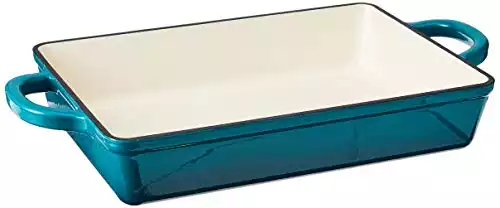 Enameled Cast Iron Baking Pan, 13-inch