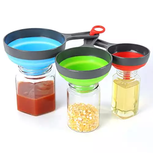 Collapsible Canning Funnels