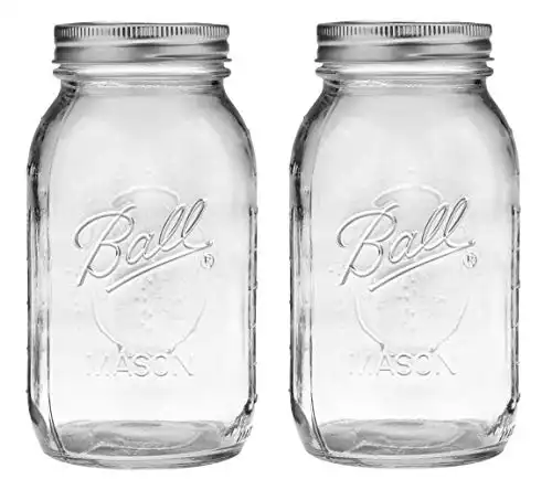 Regular Mouth 32-Ounces Mason Jar