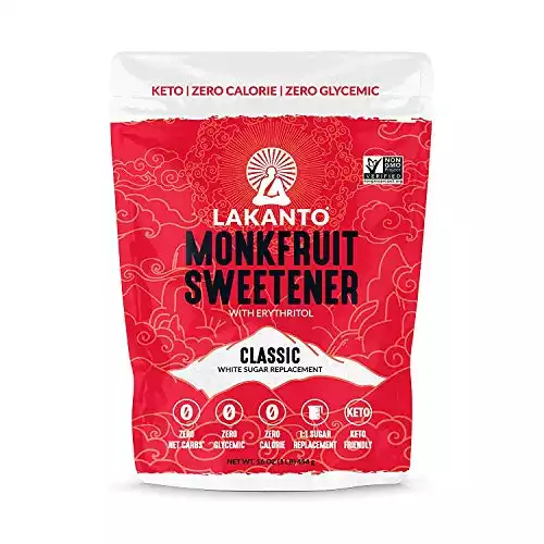 Lakanto Classic Monk Fruit Sweetener with Erythritol