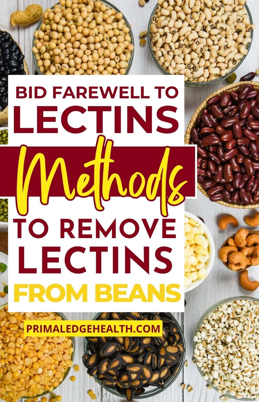 How to Remove Lectins From Beans 4 Best & Easiest Methods