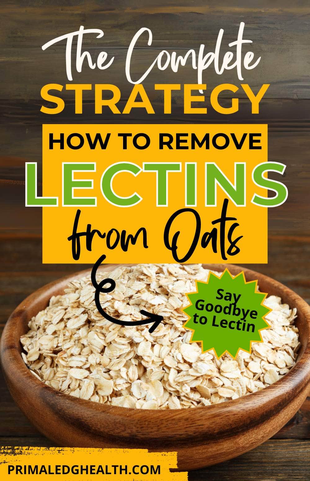 How to Remove Lectins From Oats The Complete Guide