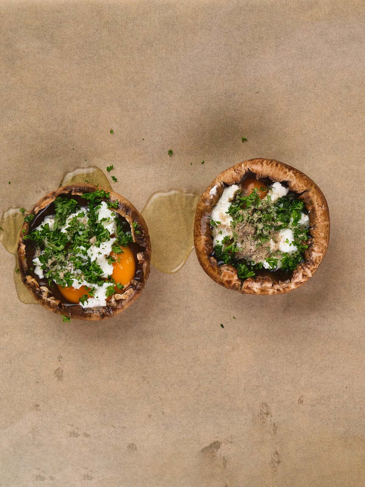 Baked Egg in Mushroom Breakfast Recipe Ready in 20 Minutes