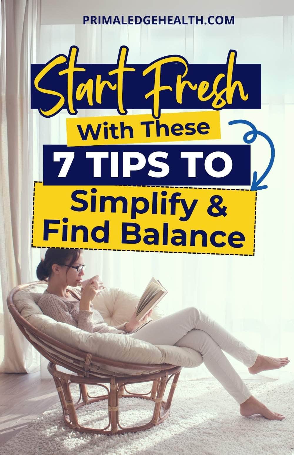 7 Simple Living Tips for The New Year