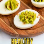 Text reads "Healthy Deviled Eggs" and "primaledgehealth.com.