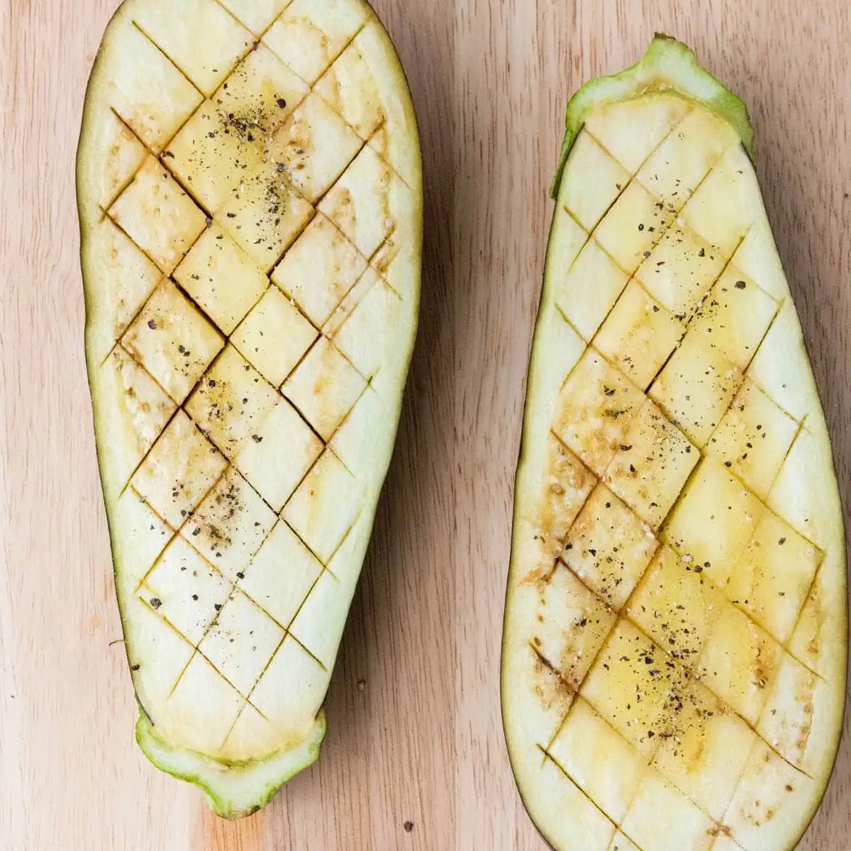 eggplant slices