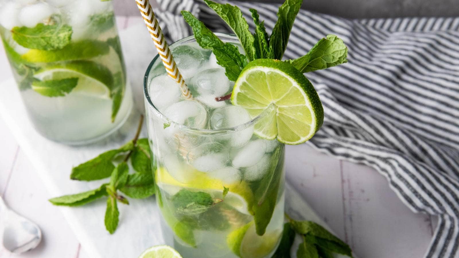 Non-Alcoholic Mojito Recipe with Sugar-Free Option