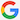 Google logo consisting of a large "G" in red, yellow, green, and blue segments on a transparent background.